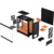 Fractal Design Pop Air RGB Orange Core TG Clear Tint FD-C-POR1A-05 - фото 2